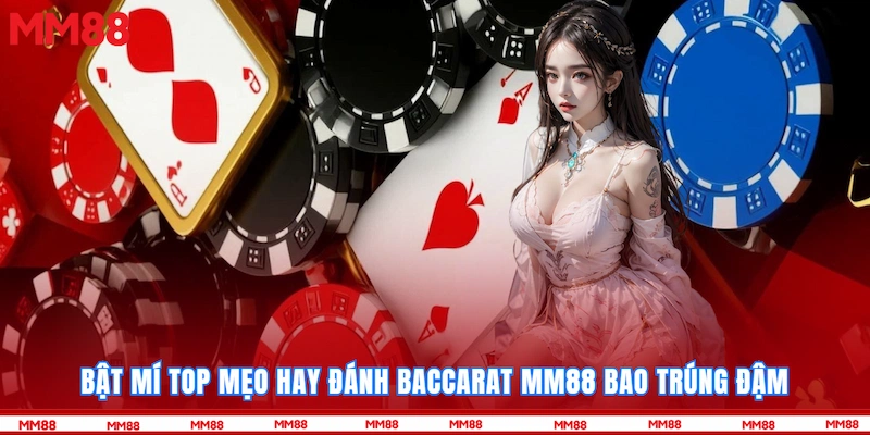 Bật mí top mẹo hay đánh Baccarat MM88 bao trúng đậm